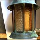 Antique Solid Copper Porch Light Ceiling Fixture 