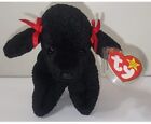 Ty Beanie Baby - Gigi The Black Poodle Dog 6  New Mwmts Plush Stuffed Animal Toy