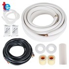 50 Feet Install Kit For Mini Split Heat Pump Systems 1 4  - 3 8  Dia 