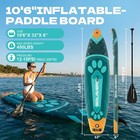 10 6  Inflatable Stand Up Paddle Board With Accessorie  Blow Up Sup Paddle Board