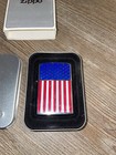 Zippo American Flag  Lighter New In Box