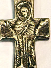 Very Detailed Ancient Byzantine Large Bronze Or Gold Double Cross 900-1000ad