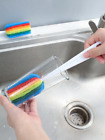 1 Pc Long Handle Bottle Cleaning Brush     No Dead Angle Cup Scrubber