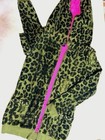     Rare Avril Lavigne Hoodie Abbey Dawn Leopard Print Khaki X Pink Msize Japan Fs