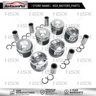 For Audi A6 Q5 Q7 Vw Touareg 3 0 Tdi Diesel Pistons   Rings Set   83mm Std  0 5mm