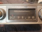 1960 Studebaker Am Radio  Knobs   Face Delco Ac-2977 Original Oem With Spkr