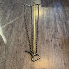Herc-alloyha-75  Usa 9 32   x 5    Lifting Chain 3 Leg With Hooks Hoist Spreader