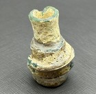 Unique Ancient Roman Glass Bottle  With Patina Circa 1st - 2nd Century Ad