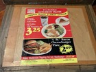 Vtg Kmart Kresge   s Jupiter Store - 1986 Diner Flyer Menu Advertising Rare