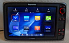 Raymarine E125 Hybridtouch 12 1  Gps Chartplotter Fishfinder Radar W Power Cover