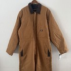 New Dickies Duck Insulated Coverall Workwear Uniforms Tv239 Sz Lt Jumpsuit