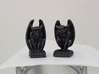 Stunning 2 5 Inch Miniature Evil Gargoyles Statue Set     Hand-painted Elegance
