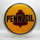 Pennzoil Gas Pump Globe - Ships Fully Assembled  Ready For Display  Made In Usa 