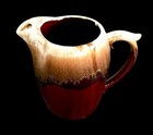 Vintage Mccoy Usa Brown Drip Glaze 8    Pitcher 7011 Marked 80 Oz Euc