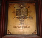 Antique Halls Safe 36  X 31  X 49  Nice Graphics