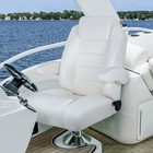 Northcaptain Reclining Pontoon Captain s Chair Bucket Seat white