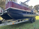 2022 Tri-toon Pontoon Tracker Boat 16 Ft