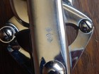 Vintage Medical Ratcheted Large Forceps Emblem Symbol