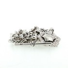 Magnificent Antique Birmingham Sterling Silver Albert Watch Chain