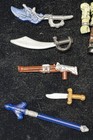 Vintage Lot Mega Bloks Pirates Of The Caribbean Pyrates Minifigures With Weapons