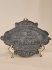French Vintage Antique 1927 1st Prize Bovine Plaque Trophy Award Animals Sign