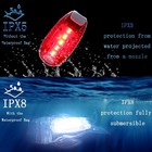 6pcs Navigation Lights For Boats Kayak  Led Safety Light  2green-2red-2white 
