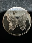  for Someone Special  Butterfly Coin 1 Troy Oz 999 Fine Silver Rare Round 1980   s