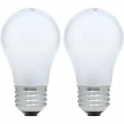 Sylvania 15a15wrp  2 Pack  15 Watt A15 Light Bulb With Medium Base - 2850k