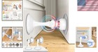 Strong Magnetic Door Stops 2 Pack  White