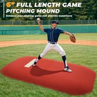 Sturdum Baseball Pitching Mound  Portable Softball Mound W non-slip Rubber Plate