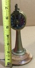 Brass Ship Engine Room Telegraph Vintage Liverpool On Wooden Base Nautical