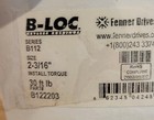 New B-loc B122203 Keyless Bushing 2 3 16   Series B112