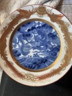 Superb  Antique Japanese Kutani Porcelain Dragon Plate