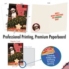 20 Assorted Set Funny Christmas Greeting Cards With Envelopes - Dog Holly Days