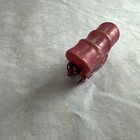 Celluloid Tape Measure Miniature Covered Wagon Red Vintage Made Japan 2  Sewing