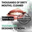 Hydroxyapatite Toothpaste  Activated Charcoal Whitening Fluoride Free  4oz 