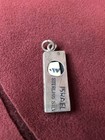 Vintage Sterling Silver 925 Mezuzah Pendant With The Star Of David