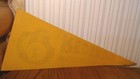 1970s Vintage Washington Redskins 2 Bar Helmet Logo 30 X 12 Full Size Pennant