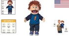 Lightweight 14-inch Moving Mouth Hand Puppet - Perfect For Imaginative Play