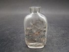 Chinese 1910 s Nice Inside-painted Glass Snuff Bottle  combine Ship  U4941