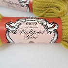 Scovill Dritz Virgin Wool Yarn 11  Skeins Antique Gold Au Needlepoint 122-542 40