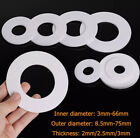 2mm 2 5 3mm Thick Ptfe Flat Gasket Ring Sealing Gasket Id 3mm-66mm Od 8 5mm-75mm