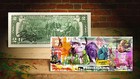 Planet Of The Apes Rency Art Genuine U s   2 Bill Hand-signed   Numbered Of 217