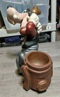 Color Version Walt Disney Golfing Goofy 11  Garden Statue Planter Pot Figurine