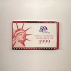 1999 S United States Mint Silver Proof Set 9 Coins Ogp Box Coa 90  Silver