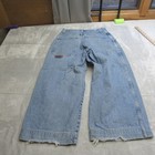 Jnco Jeans Youth  28x24 Blue Denim Wide Leg Tapered Baggy Skater Vtg 90s Rare