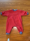 90s Rare Vintage Baby Mickey   Co Disney Mickey Mouse Fleece Coverall One Piece