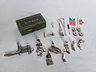 Singer Featherweight 221-1 Sewing Machine  Case  Attachments  Ca  1951