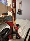 Peavey Power Slide Candy Apple Red Electric Lap Steel Slide Guitar W  Gig Bag