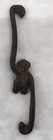 Vintage Cast Iron Monkey Hanger Hook Figurine For Plant  7 25    Tall